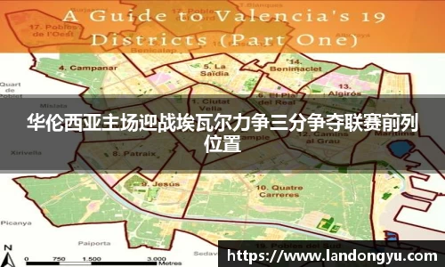 华伦西亚主场迎战埃瓦尔力争三分争夺联赛前列位置